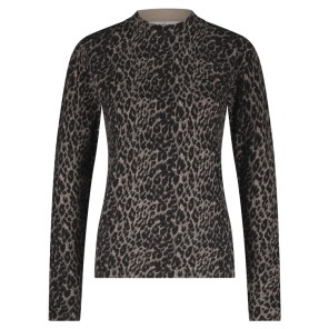 Red Button trui Sweet animal print Zwart